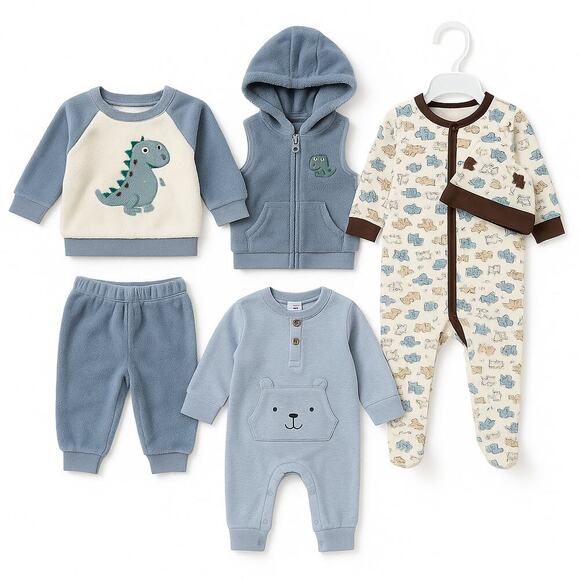 3–6M Baby Boy Bundle (6-pc) - Picture 1 of 10